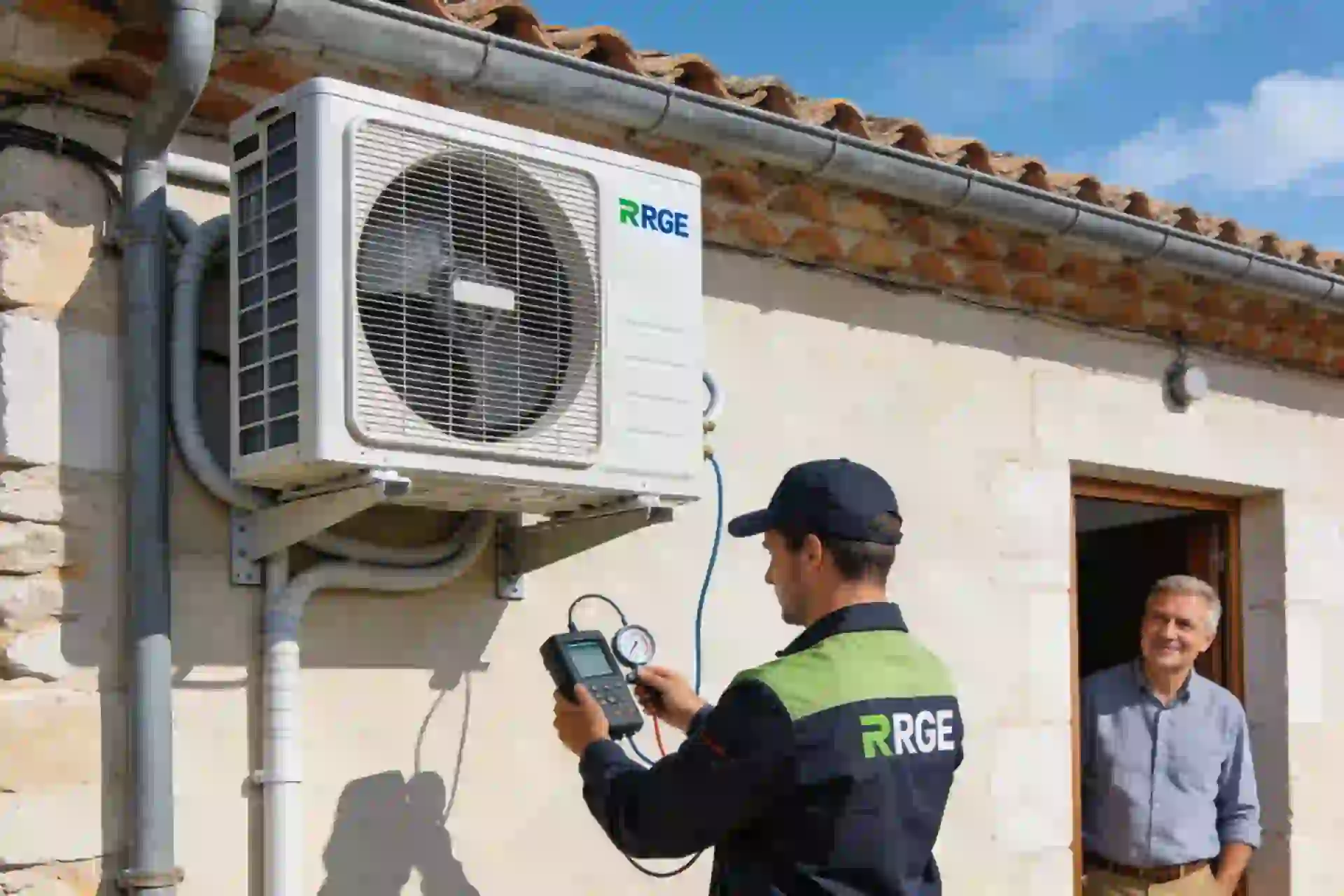 Installation climatisation réversible à Les Magnils-Reigniers